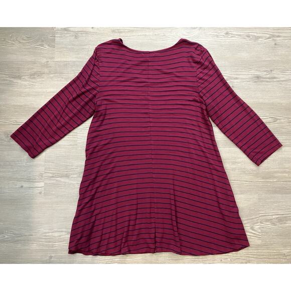 Maurice’s 3/4 Sleeve Tshirt Dress With Pockets Women’s Size 2XL - Picture 3 of 7